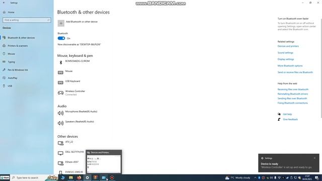 How to Connect PS4 Controller to PC by Bluetooth Wireless / Wired way **Easy** смотреть онлайн