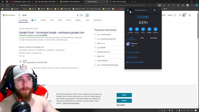 TUTORIAL DE WALLET METAMASK - COMO CRIAR SUA METAMASK E COMO TROCAR O RPC! смотреть онлайн