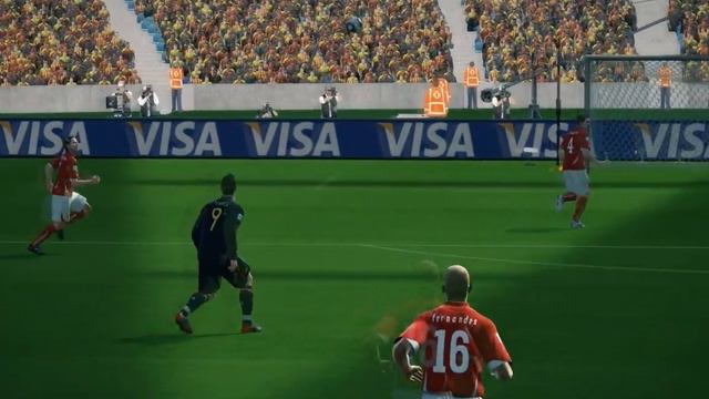 PES2010 Goal - Xavi (Switzerland vs Spain) Angle 2 смотреть онлайн