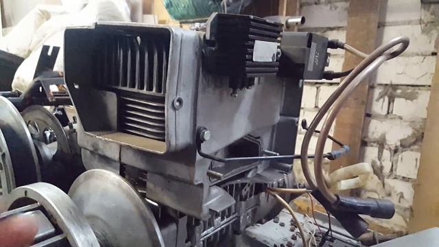 Снегоход Буран. Доработка охлаждения двигателя РМЗ 640. ч.1 смотреть онлайн