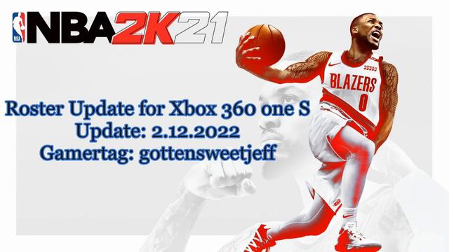 NBA2k21 Xbox 360 roster Update смотреть онлайн