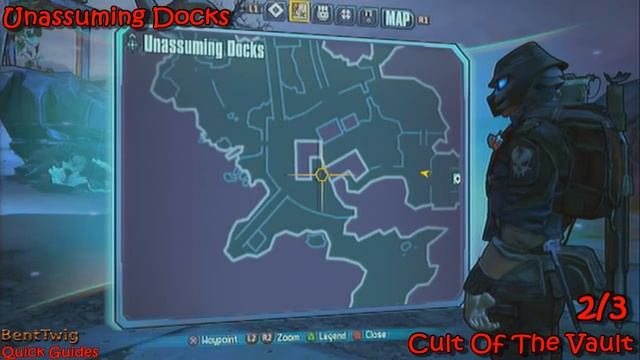 Borderlands 2 - Unassuming Docks - All Cult Of The Vault Symbols смотреть онлайн