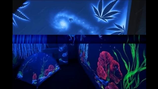 Светящаяся краска. - Luminous Paint.