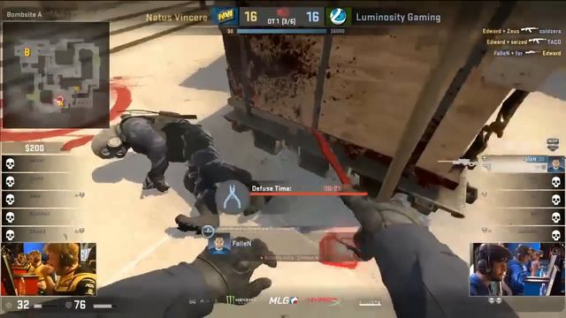 NaVi vs Luminosity - Full Game Highlights - MLG Columbus 2016 Final CS:GO смотреть онлайн