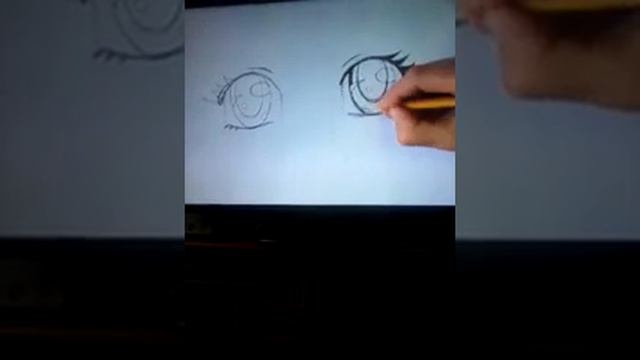 Как рисовать аниме глаза смотреть онлайн