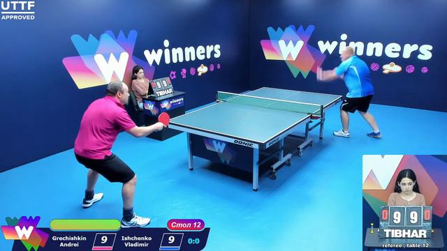 Winners League 17.05.21 №12 Grechishkin Andrei - Ishchenko Vladimir 21:00