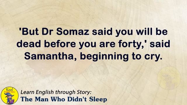 Learn English Through Story - Level 0 – The Man Who Didn’t Sleep