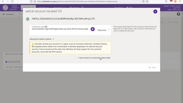 How to add SHIDEN account in Pokadot.js | 1min tutorial SDN смотреть онлайн