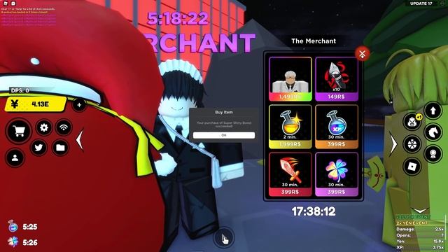 XMAS UPDATE! Got new OP passives, MOUNT, Meteor? + MORE! Santa BOSS!? FIRE?! [ROBLOX ANIME FIGHTERS смотреть онлайн