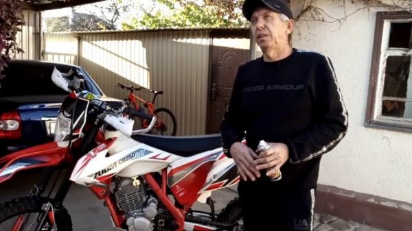 Готовим эндуро мотоцикл к зимнему хранению .