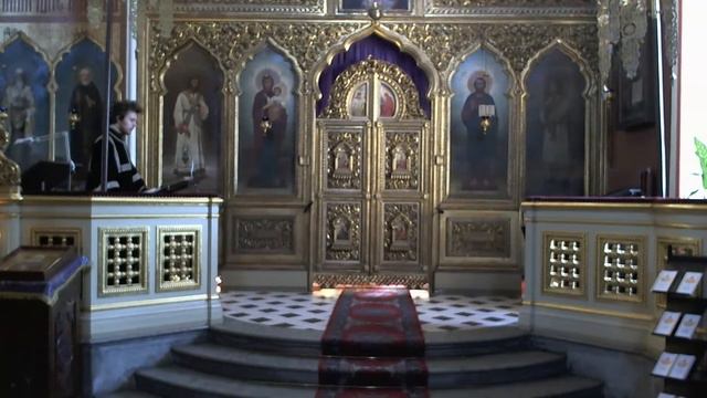Служба во вторник пятой седмицы святого Великого поста смотреть онлайн