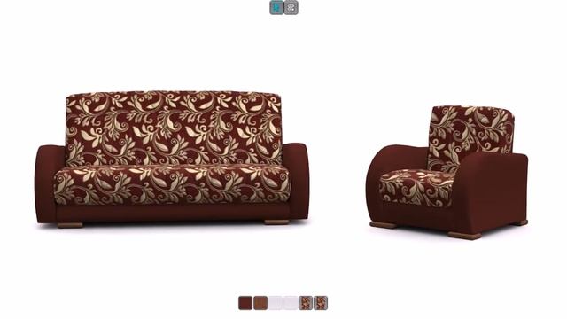 Rvmarket Фабрика Ладья, Диван Берендей + Кресло смотреть онлайн