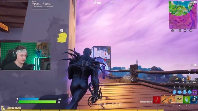 «ЭДДИ БРОК» он же Веном уже в Фортнайт! смотреть онлайн