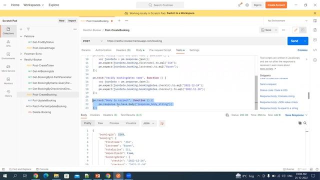 #11 Validate Response by writing Tests | Postman | Code with MMAK смотреть онлайн