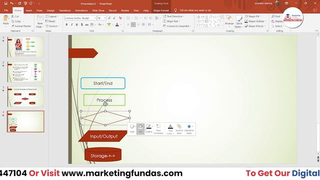 How to Create Flow Chart in MS PowerPoint | Introduction to Flowchart | Step-By-Step Tutorial смотреть онлайн