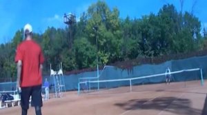 БОЛЬШОЙ ТЕННИС: турнир категории 4А на МГУ сентябрь 2015 Геллер - Юшманов, четвертьфинал.