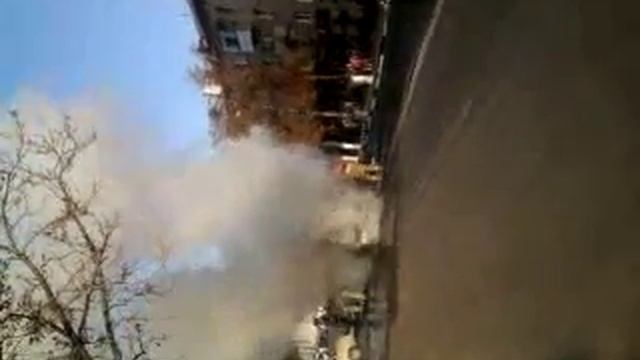 пожар маршрутного такси в г.Белгород смотреть онлайн
