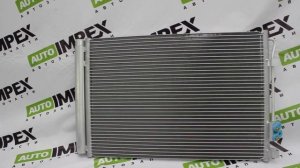 Kia Rio III 2011-2017 года. Радиатор кондиционера