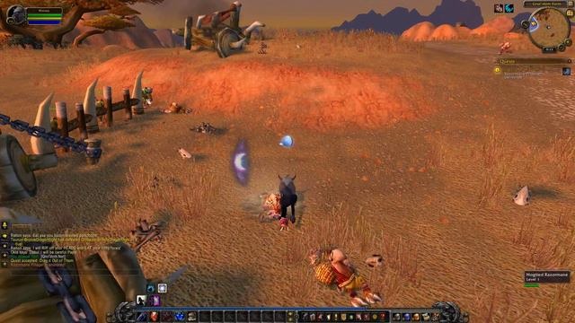 Tauren Quest 52: Drag It Out Of Them (WoW, Horde, Tauren, Druid)