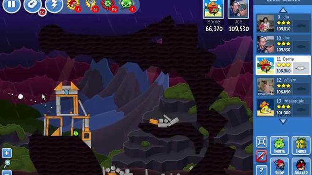 Angry Birds Surf and Turf 39 (facebook) смотреть онлайн