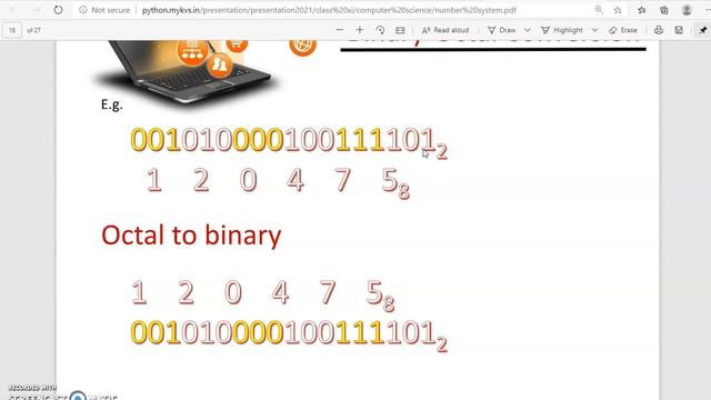 number system and encoding system XI CS смотреть онлайн
