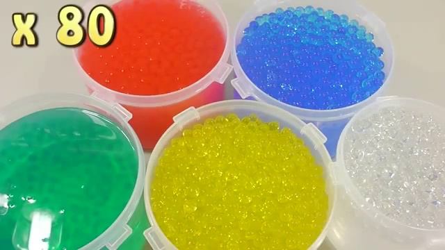 Растущий шарик в воде игрушки Magic Growing Water Ball Toys смотреть онлайн