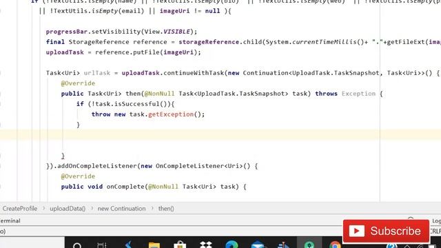 user profile firebase android studio || Social media app using firebase 2020 смотреть онлайн