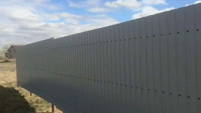 Проба установки забора из профнастила устьзаостровка смотреть онлайн