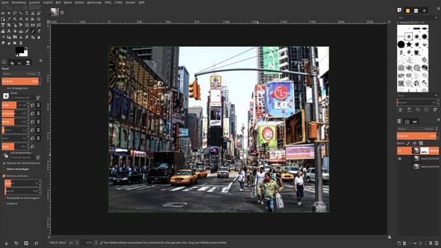 Time Square – Film Look – mit Gimp 2.9 смотреть онлайн
