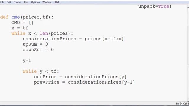 Python math and stocks: How to program the Chande Momentum Oscillator смотреть онлайн
