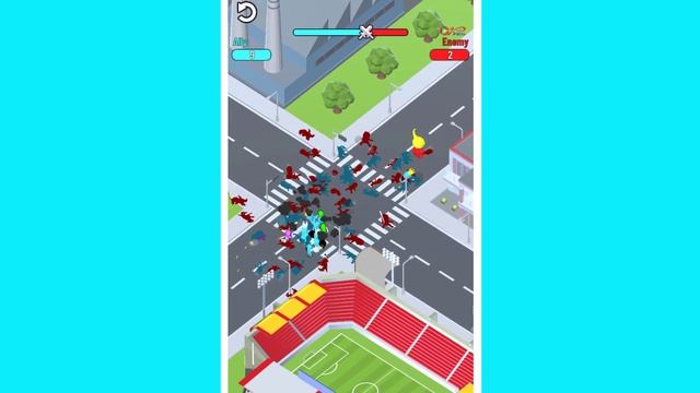 GANG CLASH - Walkthrough Gameplay Part 6 - LEVELS 85-91 (iOS Android) смотреть онлайн