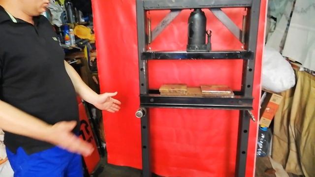 Самодельный ПРЕСС для запрессовки сайлентблоков и подшипников!!! смотреть онлайн