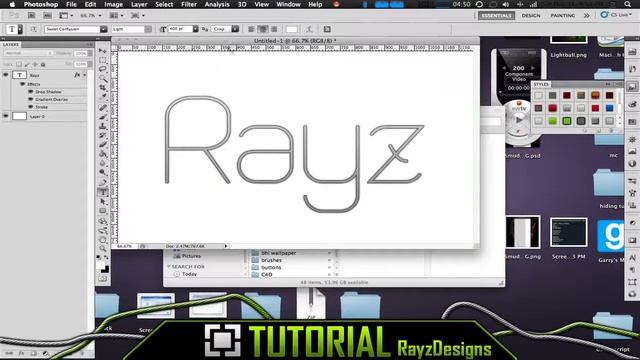 Tutorial [Photoshop] How to Install/Create Layer Styles смотреть онлайн