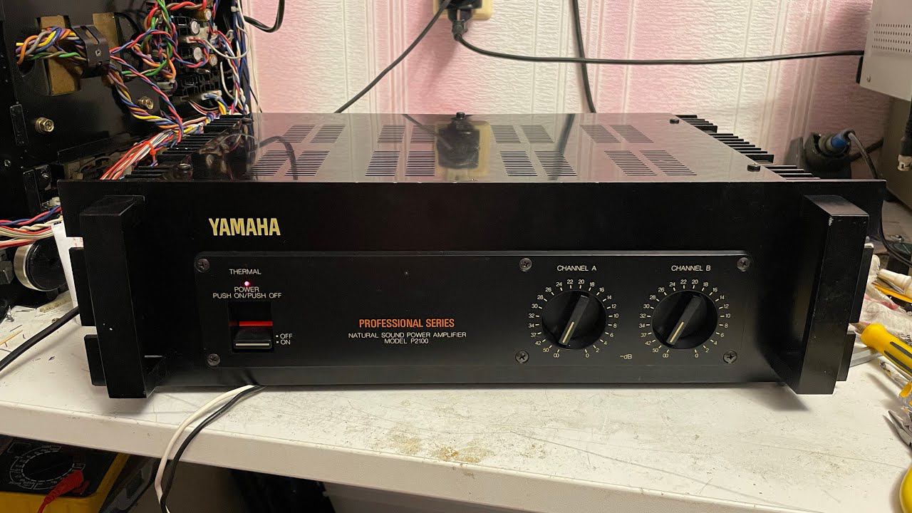 Yamaha P-2100 (№6) восстановление смотреть онлайн