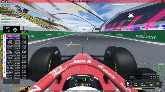 THIS MISTAKE CAUSED A PHOTO FINISH. (Roblox F1) смотреть онлайн