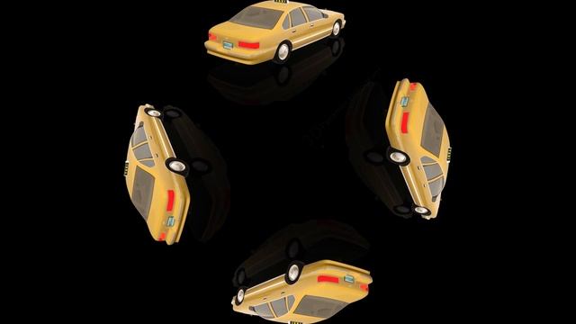 New York Taxi 3d model hologram | Pyramid Holo projector смотреть онлайн