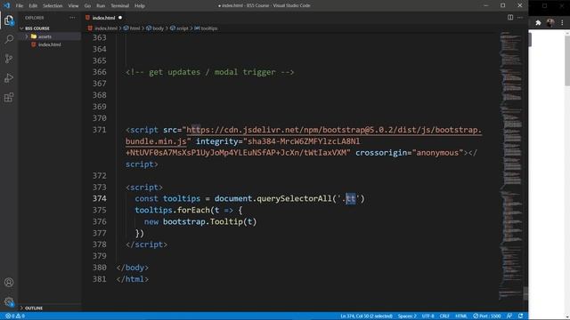 آموزش Bootstrap 5 - Tooltips - قسمت 14 смотреть онлайн