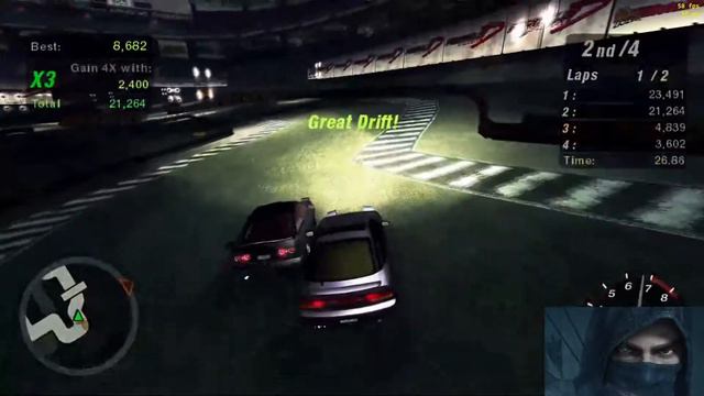 Need For Speed Underground 2 Remastered Redux Mod || Drift Race смотреть онлайн