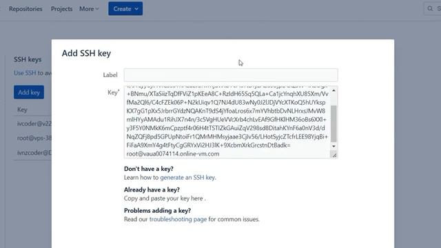 Генерация ssh-ключей и сохранение публичного ключа на bitbucket смотреть онлайн