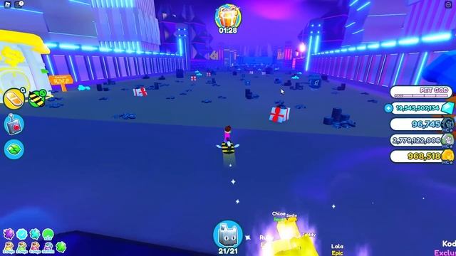 ОТКРЫЛ HARDCORE TECH МИР В PET SIMULATOR X В РОБЛОКС! ROBLOX смотреть онлайн