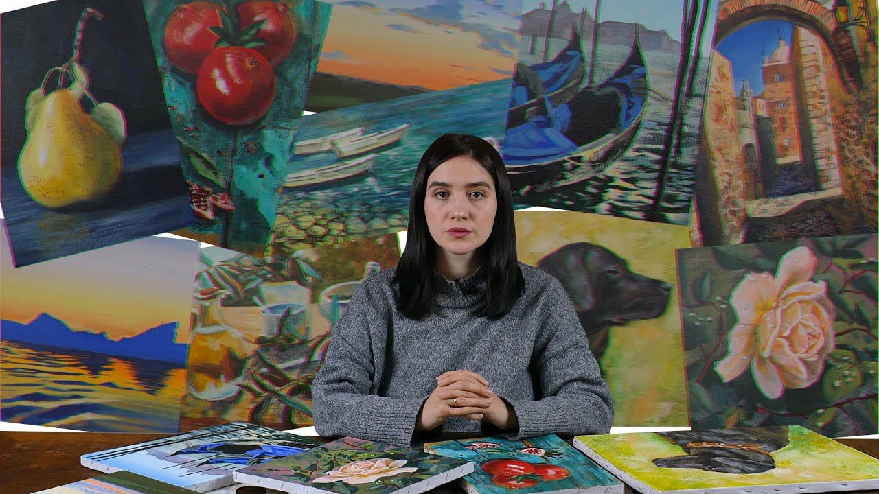 О курсе "Живопись акрилом 2.0" смотреть онлайн