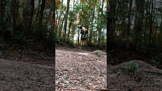 Jump Practice - V12 HT , working the pedal grab at Loblolly Pump Track. Johnny Go Vroooom смотреть онлайн