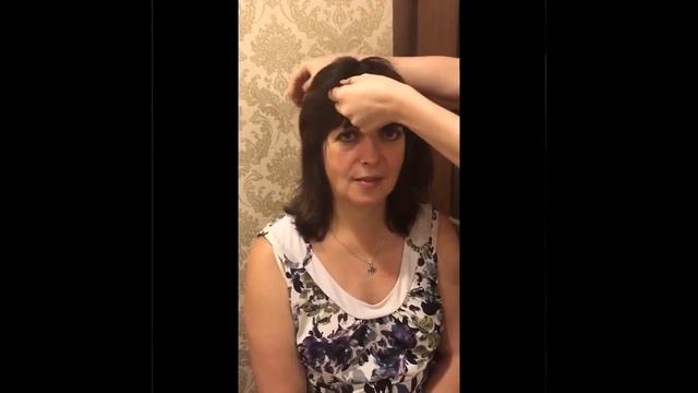 Анатомическая накладка на макушку . смотреть онлайн