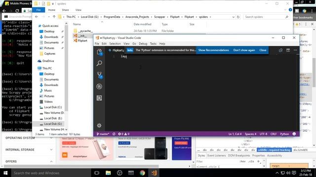 Creating Web Crawler easy way on python смотреть онлайн
