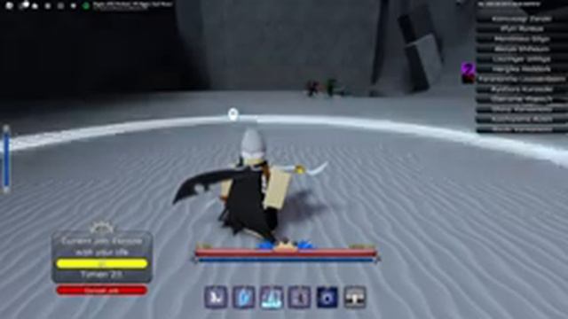 Fighting Bankai Boss Peroxide Roblox LIVE