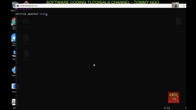 HowTOs: Installing Apache Web Service for an Ubuntu Docker Container смотреть онлайн
