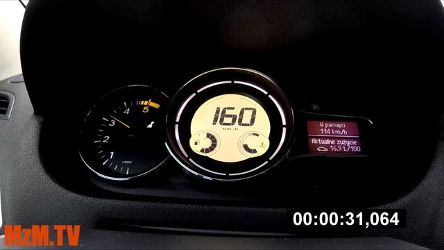 2009 Renault Megane 0 -180 km/h смотреть онлайн