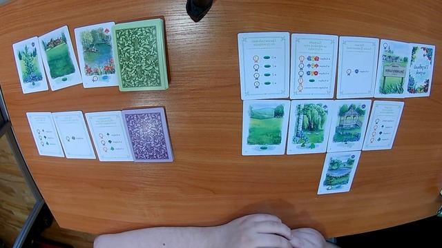 Обзор и лэтсплей настольной игры "Зелёная деревня". смотреть онлайн