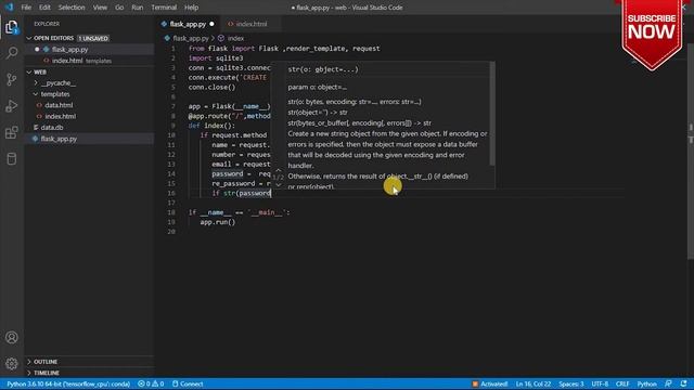 Flask tutorial part 7 | SIGNUP FORM IN FLASK | Python | Web Development | Flask | PULKIT.PY смотреть онлайн