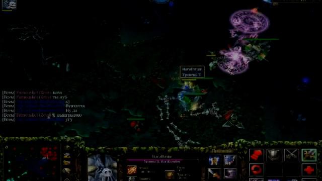 Отец и сын играют в доту.avi